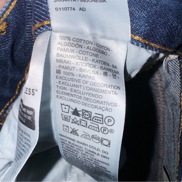 Levis 501 Premium Denim Shorts Size 29 - Picture 8 of 8